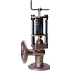 Globe valve Type: 453 Bronze/Bronze Screw down non-return disc without spring Angle Pattern PN16 Flange DN20